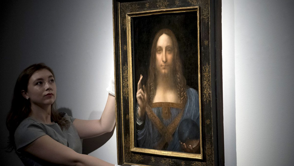 Zbawiciel świata Leonadro da Vinci