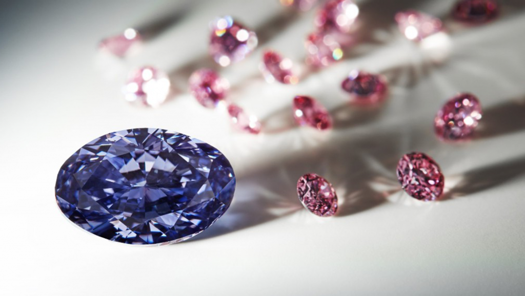 Rzadkie, naturalne, kolorowe diamenty to prawdziwy rarytas !