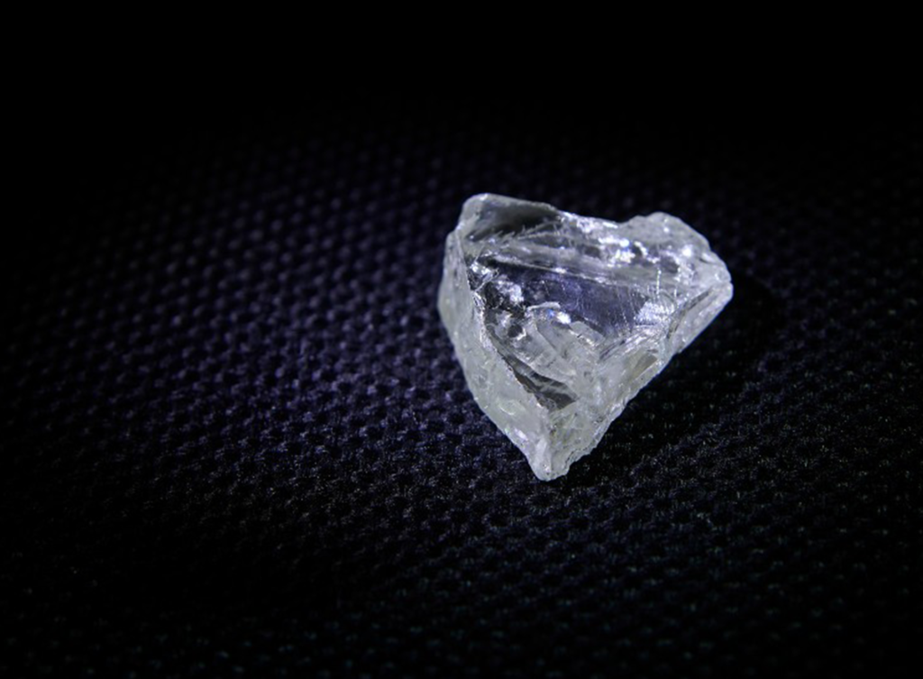 Płaski diament typu flat