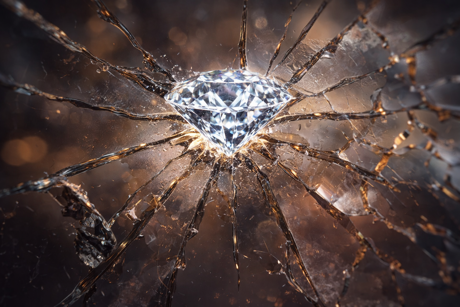 Diamenty pękają... czasami