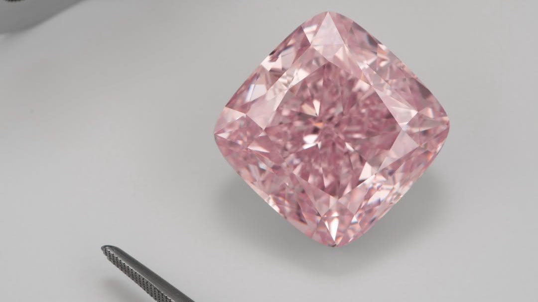 Diament różowy Kao Legend o masie 20.49 ct