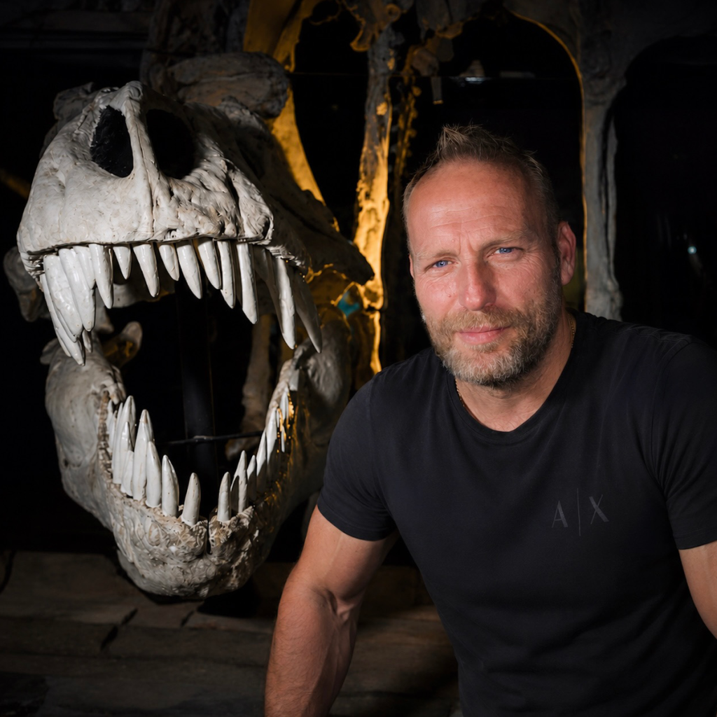 T-rex & Martin Marcok martinDIAMONDS